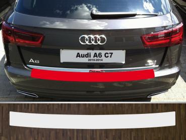 Lackschutzfolie Ladekantenschutz transparent 70 µm für Audi A6 C7 Avant 2011 - 2014